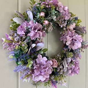 Secret Garden Wreath - Purple