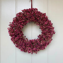 Load image into Gallery viewer, Ruby Gypsophila Wreath - Field &amp; Rose
