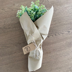 White Seeded Foliage Bunch - Field & Rose