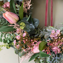 Load image into Gallery viewer, Blush Tulip Wreath - Field &amp; Rose
