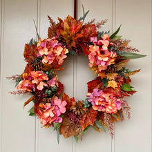 Load image into Gallery viewer, Autumn Glow Wreath - Medium - Field &amp; Rose
