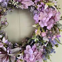 Load image into Gallery viewer, Secret Garden Wreath - Purple
