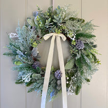 Load image into Gallery viewer, Christmas Frosted Foliage - Medium - Field &amp; Rose

