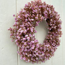 Load image into Gallery viewer, Mini Pink Gypsophila Wreath - Field &amp; Rose
