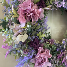 Load image into Gallery viewer, Secret Garden Wreath - Purple - Field &amp; Rose
