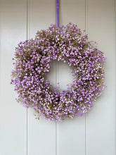 Load image into Gallery viewer, Purple Wildflower Wreath
