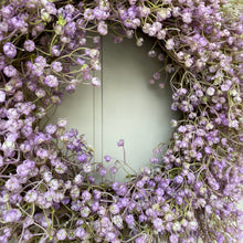 Load image into Gallery viewer, Purple Wildflower Wreath
