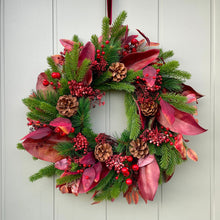 Load image into Gallery viewer, Christmas Magnolia Wreath
