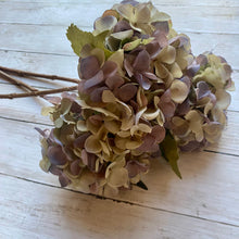 Load image into Gallery viewer, Lilac Hydrangea Stem - 46cm
