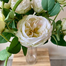 Load image into Gallery viewer, White English Rose Stem - 70cm
