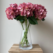 Load image into Gallery viewer, Pink Hydrangea Stem - 53cm
