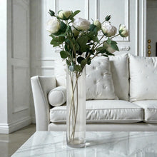 Load image into Gallery viewer, White English Rose Stem - 70cm
