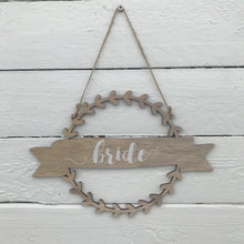 Load image into Gallery viewer, Bride &amp; Groom Chair Signs - Field &amp; Rose
