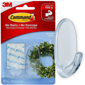 Command Wreath Hooks Hang your Wreath Field Rose